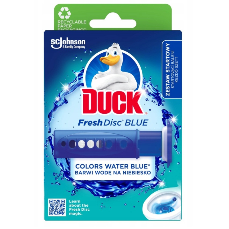 WC DUCK Fresh Discs Żelowe krązki Blue Lagoon